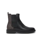 Gležnjarji Chelsea MICHAEL Michael Kors Hazel Chelsea Bootie 40F4HZMEFL Črna