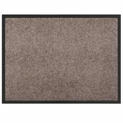 Vidaxl Doormat Bež 60 x 40 x 1.2 cm Teddy tkanina