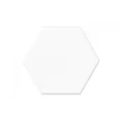 Versalles White Hex 20x24