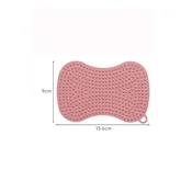 INF Večnamenska silikonska krtača za pomivanje posode, obojestranska Pink, (5000291070)