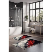 Lessentiel Maison Set prostirki za kupatilo CT-5044, 2 Komada, Šarena