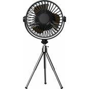 Generic Ventilator na strehi s 3 hitrostmi na stativu, namizni ventilator za spalnico, daljinsko upravljanje, (21132702)