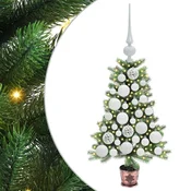 Vidaxl Božično drevo med 150 LED z stojalom Zelena 65 cm PE
