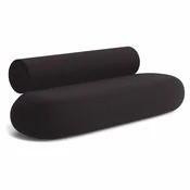 Casa Padrino Luxury Sofa Black 240 cm - Luxury Living Room & Hotel Furniture