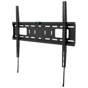 Stenski fiksni TV nosilec 37-70 MANHATTAN, 50kg, črne barve, ultra tanek