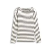 TOM TAILOR Majica mornarska / off-bela