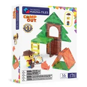 Magnetni gradbeni komplet MAGNA-TILES Camp Out (16 kosov)