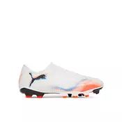 PUMA FUTURE 8 MATCH FG/AG Low Football Boots Unisex, Shoes, White/Black/Glowing Red, 42.5
