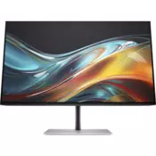 HP Monitor serije 7 Pro 23,8 FHD – model 724Pf, 1920 x 1080, črn/srebrn, 8X530AT#ABB