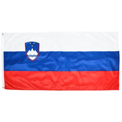 Zastava SLOVENIJA, 150 x 90 cm, z dvema rinkama - 3831119102678