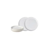 Komplet posode za večerjo Villeroy & Boch Crafted Cotton 4-pack bež barva