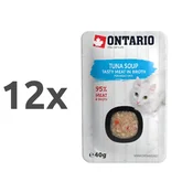 Ontario Cat juha - tuna in zelenjava 12 x 40 g
