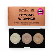 Makeup Revolution London Beyond Radiance Palette paletka z osvetljevalci 15 g
