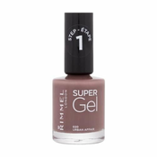 Rimmel Super Gel STEP1 gel lak za nohte 12 ml Odtenek 020 urban affair