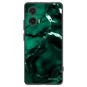 Silikonski črni ovitek za Motorola Moto G35 5G - Dark emerald
