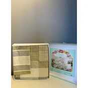 Tac Set posteljine Domino, 160x220cm, Maslinasti