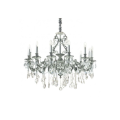 Ideal Lux – Kristalni lestenec na vrvici GIOCONDA 12×E14/40W/230V