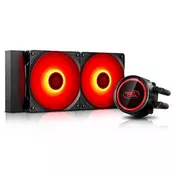 DEEPCOOL Vodeno procesorsko hladenje GAMMAXX L240T - DP-H12RF-GL240TR CPU, Vodeno hladenje, 120 x 120 x 25 mm