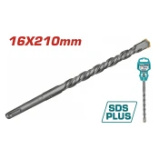 TOTAL SDS plus burgija, 16x210mm