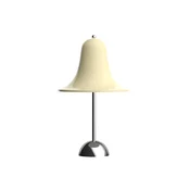 VERPAN LED namizna svetilka na baterije Pantop, kremasto bela, višina 30 cm - Dnevna soba/jedilnica - Dizajn - kremno bela, krom - Kovina