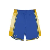 PUMA Športne hlače Maccabi Tel Aviv pesek/modra/gorčica/svetlo rumena