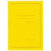Fascikla klapna karton A4 215g Vip Fornax žuta