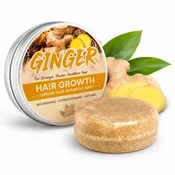 Netscroll Trdi šampon za lase z ingverjem, 65 g, HairBoost