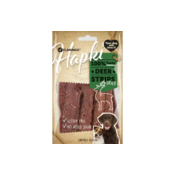 Hapki priboljški za psa jelenovi trakovi 85g Flamingo - Brez sladkorja - Mehki mesni priboljški - Flamingo