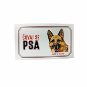 Tabla Čuvaj se psa