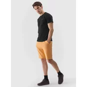 Mens 4F Tracksuit Shorts - Salmon