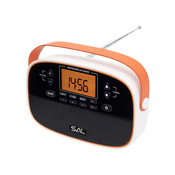 SAL radio prijemnik RPR4LCD (AM / FM, alarm, LCD zaslon)