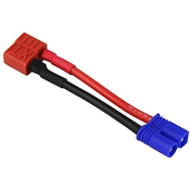 EC2 Male Banana Connector to Female Adapter T Plug for 16AWG RC Lipo Battery 10 Cm