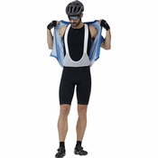 Odlo Moške kolesarske hlače z naramnicami Zeroweight Bib Shorts Črna