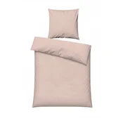 Prašno rožnata enojna posteljnina 200x140 cm Plain – Mijolnir