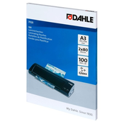 DAHLE 71131 A4/3 laminacijska folija, 80 mikrona, sjajna, 100 listova po pakiranju 71131-20972
