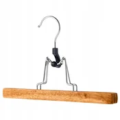 KADAX Leseni dvojni obešalnik za hlače za omaro Strong, 25 x 2,2 x 16 cm