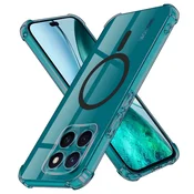 Hibridni ovitek Techsuit Shockproof MagSafe za Honor X8c - smoke black