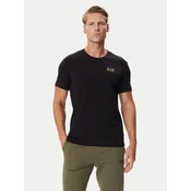 EA7 Emporio Armani Majica 8NPT27 PJVQZ MC004 Črna Regular Fit