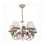 BRILAGI - Lestenec na verigi CAMELLIA 5xE14/40W/230V večbarven/bež/patina