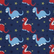 ZUNANJI DEKORATIVNE TKANINE OXFORD - Motiv dinozavra I DX011