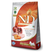 Natural & Delicious Dog Grain-free Pumpkin Adult Mini piščanec - 2.5 kg