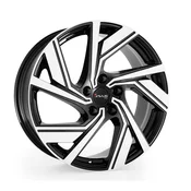 PLATIN P114 8x19 5x108 ET43 CB73,1 BLACK POLISHED – alu felga