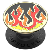 POPSOCKETS držalo/stojalo PopGrip Flame on Black Enamel