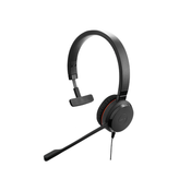 Jabra EVOLVE 30 II UC Mono USB Headband, Noise cancelling, USB and 3.5 connectivity, with mute-button and volume control on the cord, with leather ear cushion (5393-829-309)