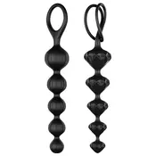 Satisfyer - Love Beads Soft Silicone Black