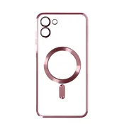 Silikonska futrola Magsafe Samsung A07 ROZE