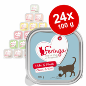 Ekonomično pakiranje Feringa zdjelice 24 x 100 g - miješano pakiranje II (6 vrsta)BESPLATNA dostava od 299kn