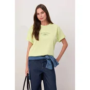 Trendyol Milla Ženska majica TWOSS26TS00201, Zelena