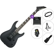 Jackson JS22 Dinky Arch Top AH SET 2 Satin Black Električna kitara