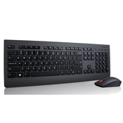 LENOVO tastatura+miš Professional bežični set, 4X30H56796, US, crna